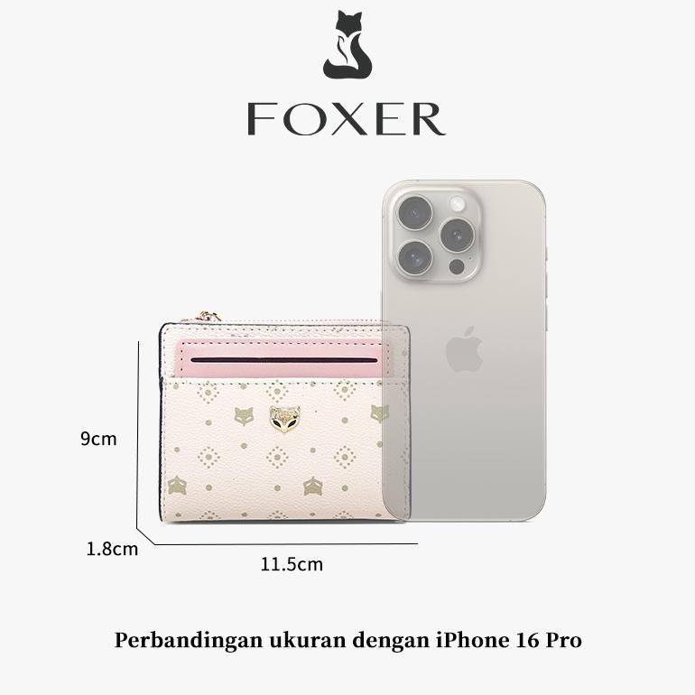 NEW FOXER Dompet Pendek Wanita Dompet Wanita Aesthetic Dompet Wanita mini Pouch Koin