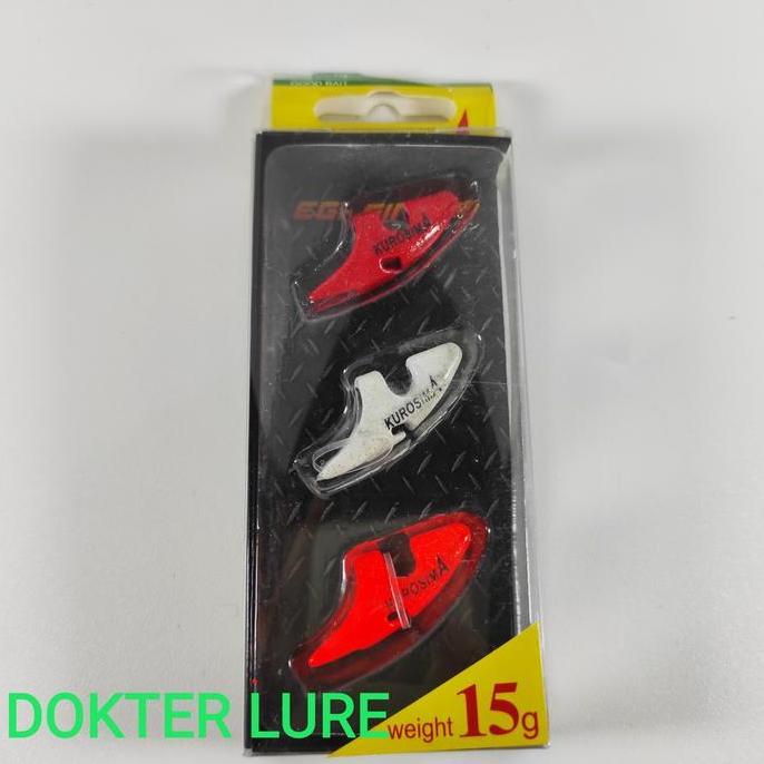 SINKER KUROSIMA 15gr Untuk Mancing Gurita Cumi
