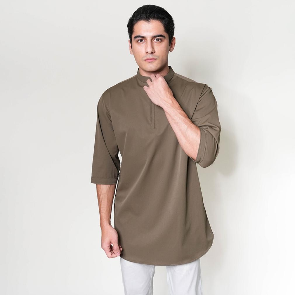 NOVELLEA CASELLA BAJU KOKO KURTA LENGAN | CASELLA KURTA HAMZAH ZIPPER BERKUALITAS