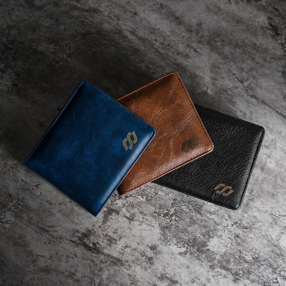 BEST SALE RUSEL CO - Wallet Walter Dompet Lipat Dompet Kulit Pria Simpel