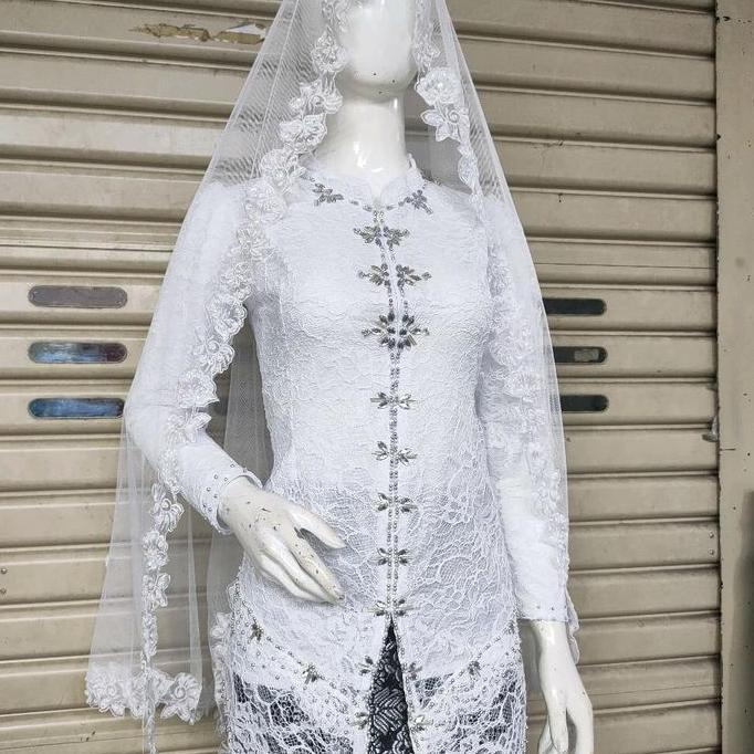 SET KEBAYA AKAD LIVIA PAYET SELENDANG/ TUNIK AKAD BUSUI/SONGKET LILIT/ BAJU AKAD TERBARU ELEGAN DAN 