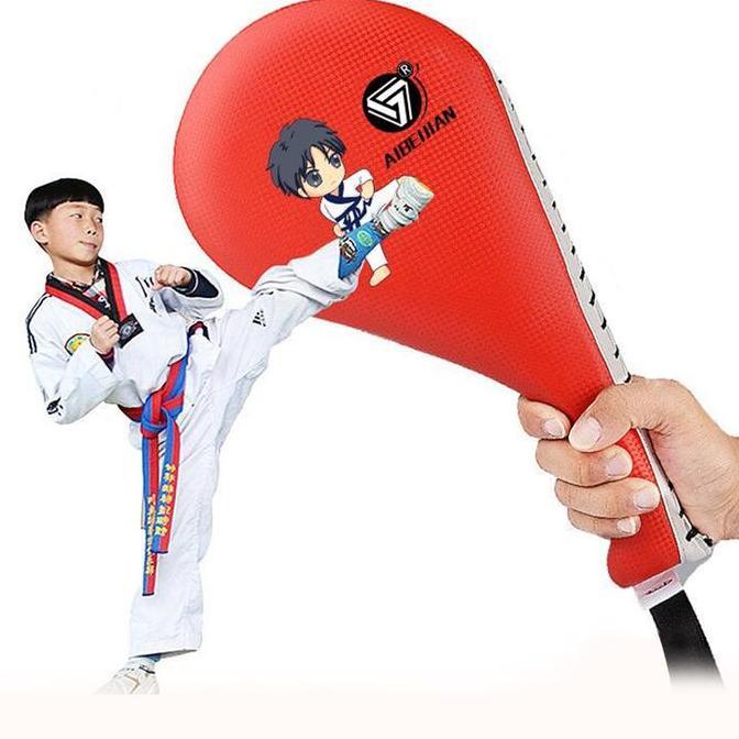 Selfdefense- Target Double Taekwondo / Karate Kicking Pad / Alat Latihan Taekwondo / Sasaran Tendang