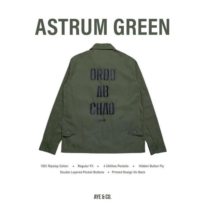 PROMO DISKON - AYE & CO - Astrum Green Jungle Jacket