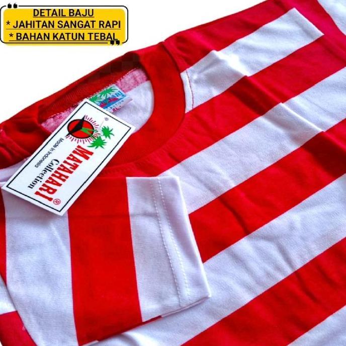 Setelan Kaos Merah Putih Anak Sd Smp Tanggung Seragam Olahraga Sakera Merah Putih