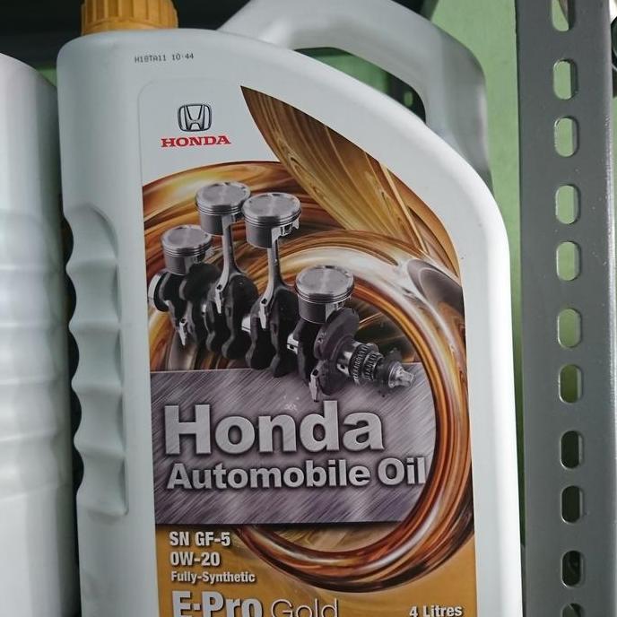OIL OLI HONDA E PRO GOLD SAE 0W-20 FULL SYNTHETIC ASLI SIAP KIRIM