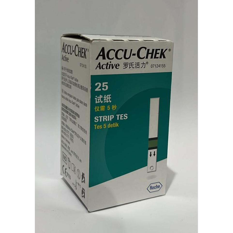 GRATIS ONGKIR - Strip Accu-check Active Isi 25