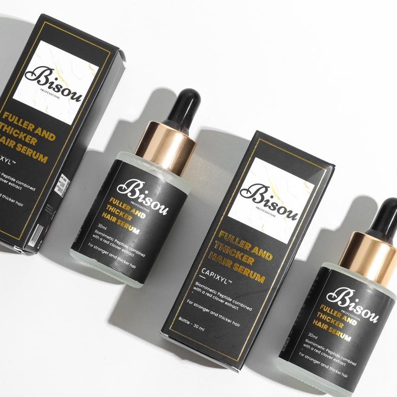 NEW Bisou Professional Fuller and Thicker Hair Serum Bundle [terbaik][terlaris]