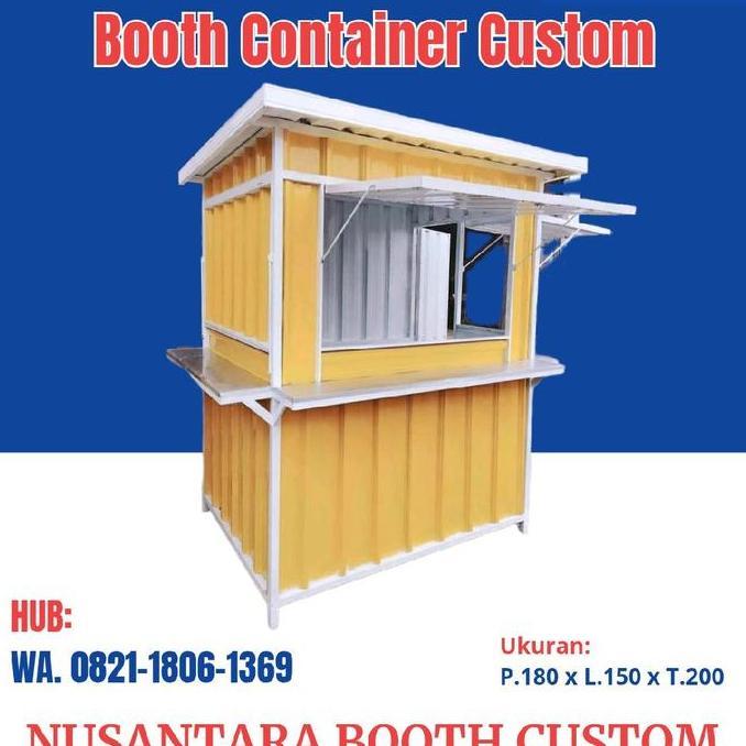 Terlaris Booth Container Jualan Booth Container Custom Umkm Murah Booth Container Cafe Mini Siap Pak