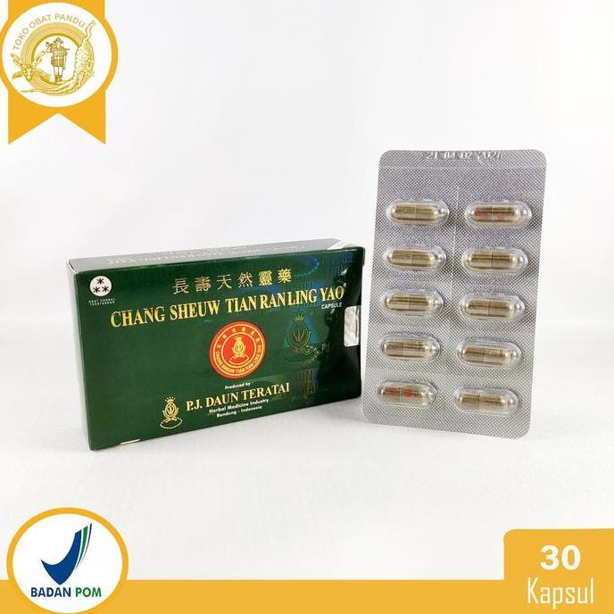 BEBAS ONGKIR - DAUN TERATAI KAPSUL / CHANG SHEUW TIAN RAN LING YAO / OBAT TUMOR