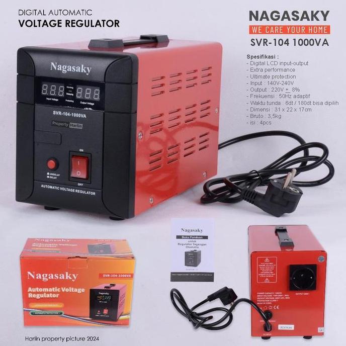 NEW Stavol Nagasaky SVR 104 1000W stavol digital otomatis