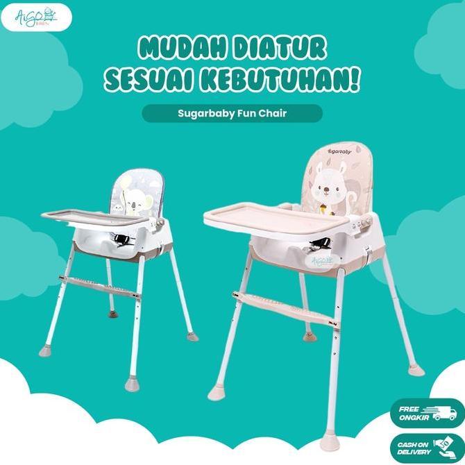 TERBARU|TERMURAH|BARU|PREMIUM|ORIGINAL|GARANSI|DISKON|PROMO SUGARBABY FUN CHAIR (CONVERTIBLE BABY HH