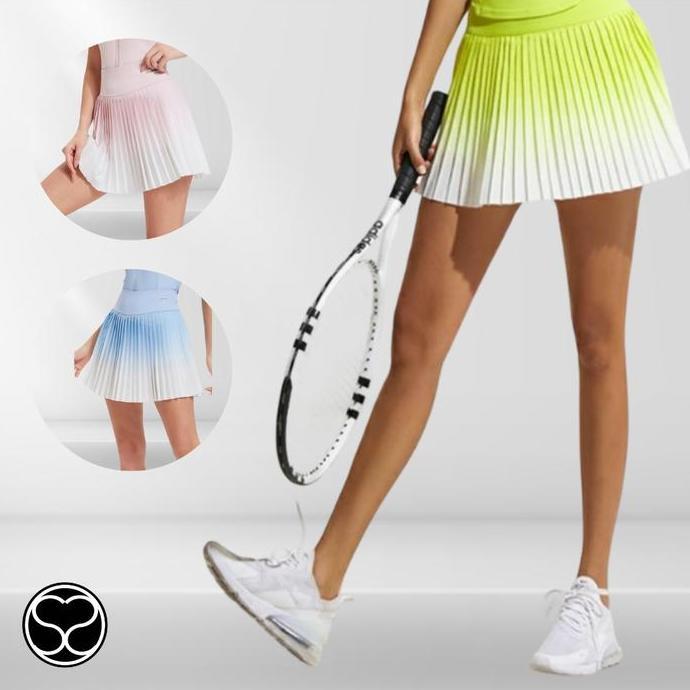 NEW PRICE - SecondShape - Swift Gradient Pleated Skirt Rok Padel Tennis Golf Pickleball