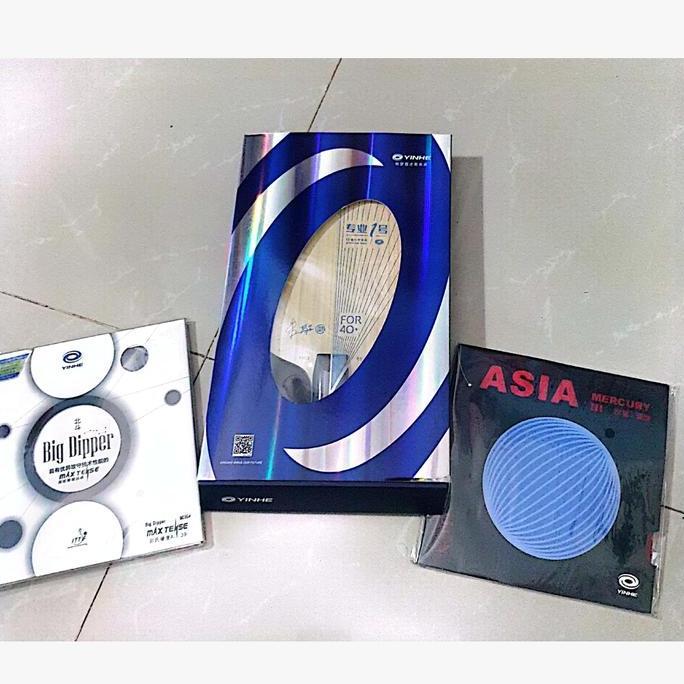 BEBAS ONGKIR - Set up bat Yinhe 01 pro karet mercury3 Asia dan karet Big Dipper