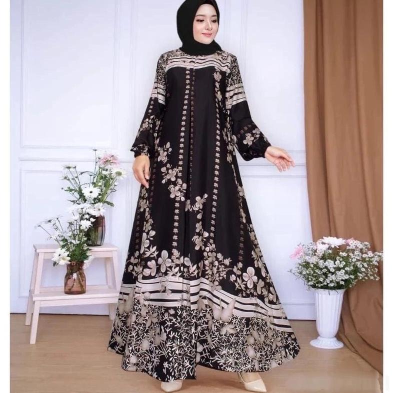 NEW DEALS Gamis SELENA HYGET MOTIF busui PALING LARIS ,Gamis hygit MURAH TERLARIS