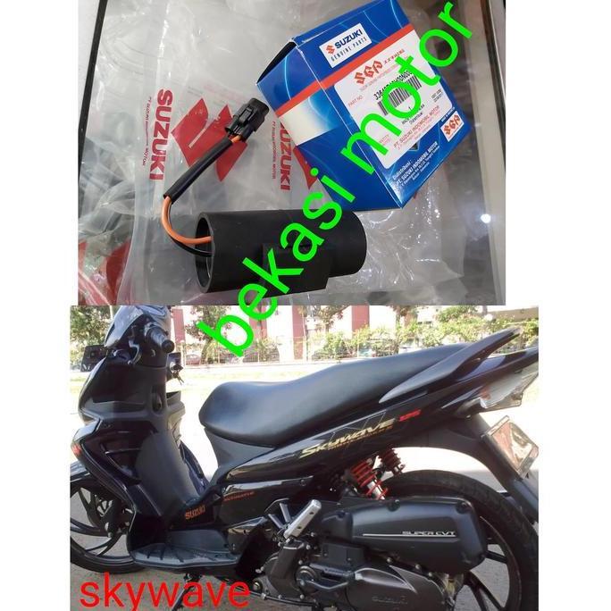33640B13H Kondensor Condenser Suzuki Skywave Shogun 125 Fl Injeksi Original