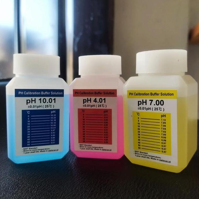 ph calibration solution pH buffer solution larutan ph Buffer
