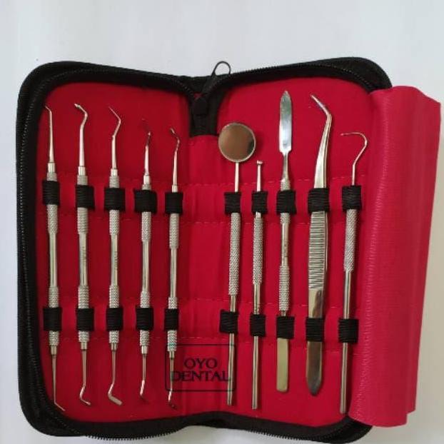 Dental instrument instrumen kit set diagnostic