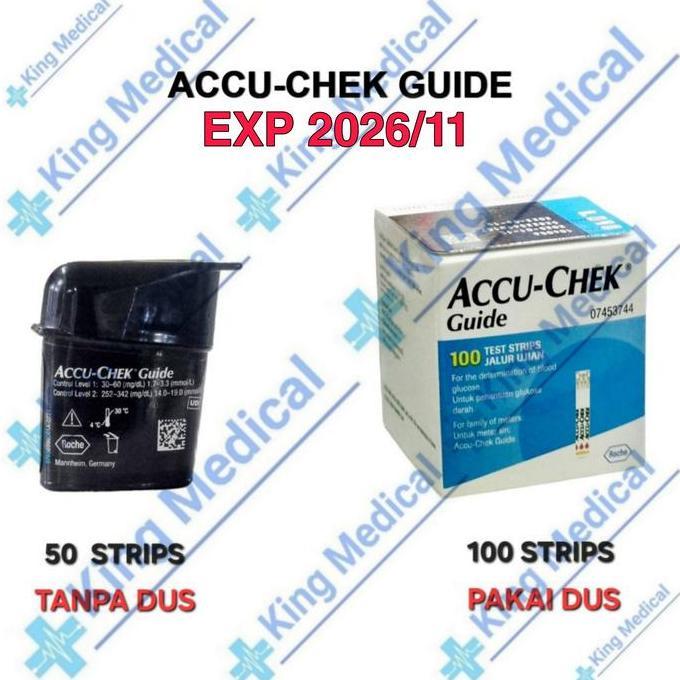 Strip Accu Chek Guide 50 Test Strip/Accu Check Guide Test Strip