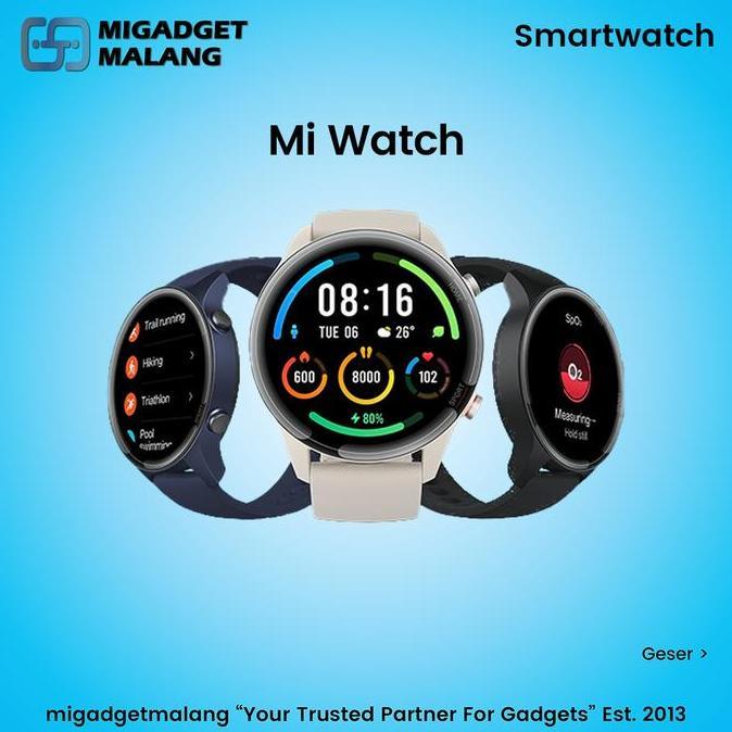 Terlaris Xiaomi Mi Watch Smartwatch Jam Tangan Xiaomi Watch