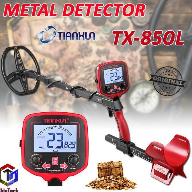 SHWARASA TIANXUN Metal Detektor TX850L Logam Emas Detector TX-850L TX 850 L