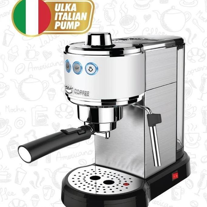 DIAMBU Espresso Coffee Maker Mayaka CM 2011FE + Milk Frother. Mesin kopi Espresso Mayaka CM 2011 FE