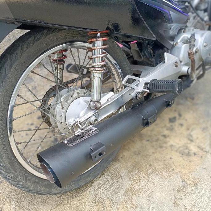 NOICHERS Knalpot Standar Racing Karisma Supra X 125 Suara Ngebas Adem - Motorcycle knalpot jupiter z