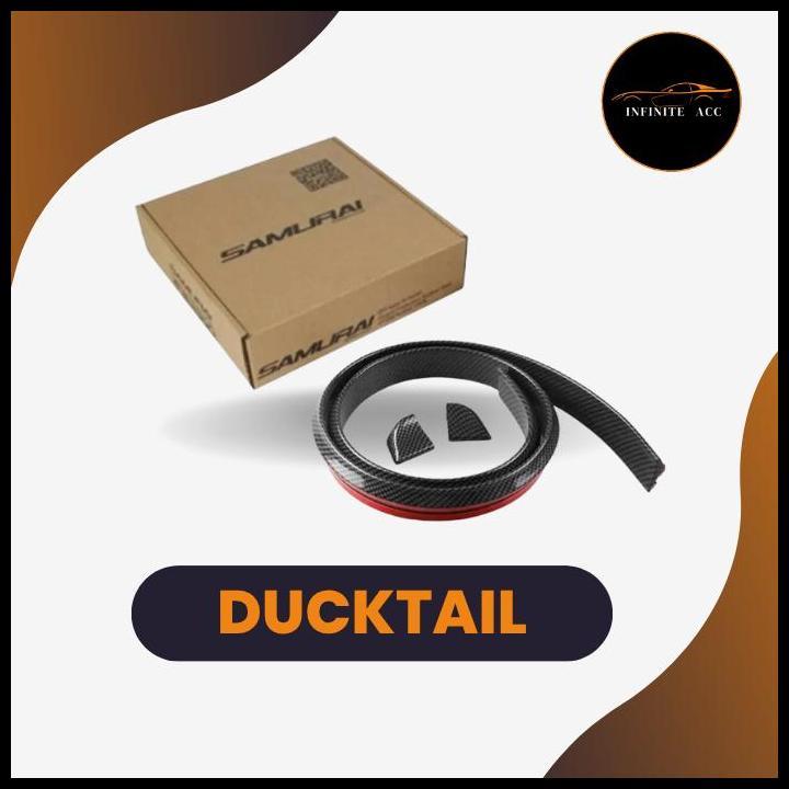 DISKON DUCKTAIL CARBON / SAMURAI DUCKTAIL / SPOILER DUCKTAIL / SPOILER LIPS 
