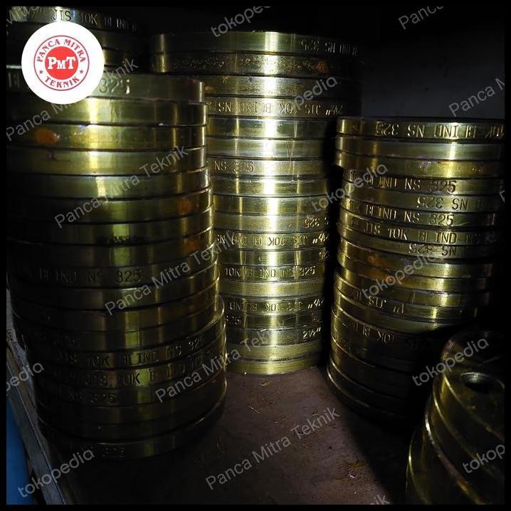 TERLARIS BLIND FLANGE 4" INCH CARBON STEEL JIS 10K / FLANGE BESI BUTA DN100 