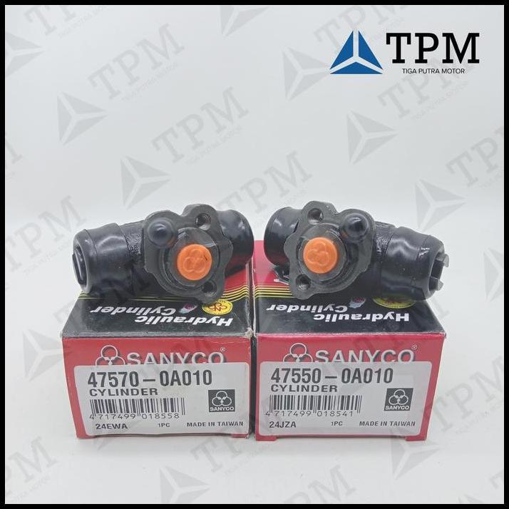TERLARIS WHEEL CYLINDER MASTER REM BELAKANG SOLUNA SANYCO 