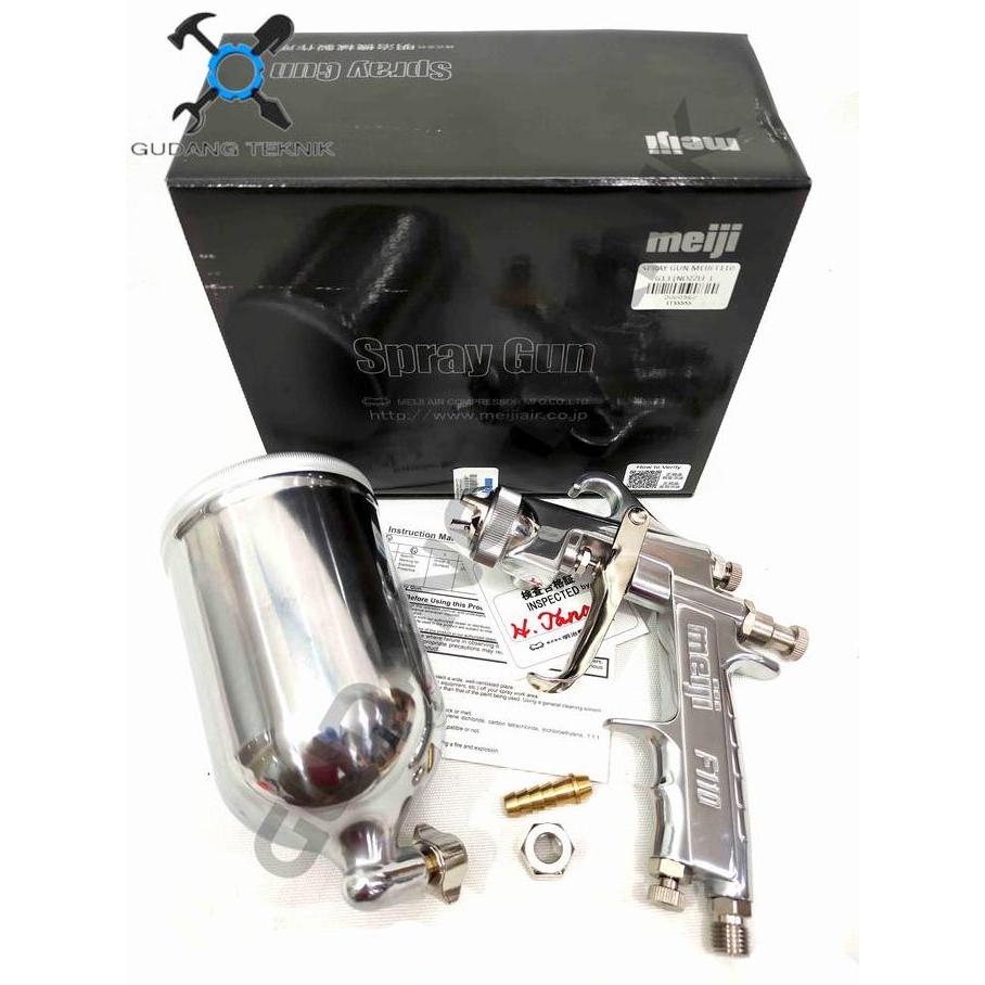 PIXKO Spray Gun F110 Meiji Original / Spray Gun Tabung Atas Meiji F110-G13