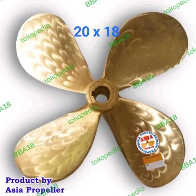 Terlaris Kipas Kapal / Baling-Baling Kapal / Propeller Asia Propeller 4D 20X18