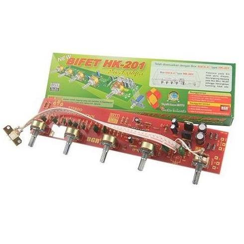 KIT TONE CONTROL BIFET HK-201 BIFET HK201 HK 201 TANPA RELAY TONE CONTROL BELL BGR