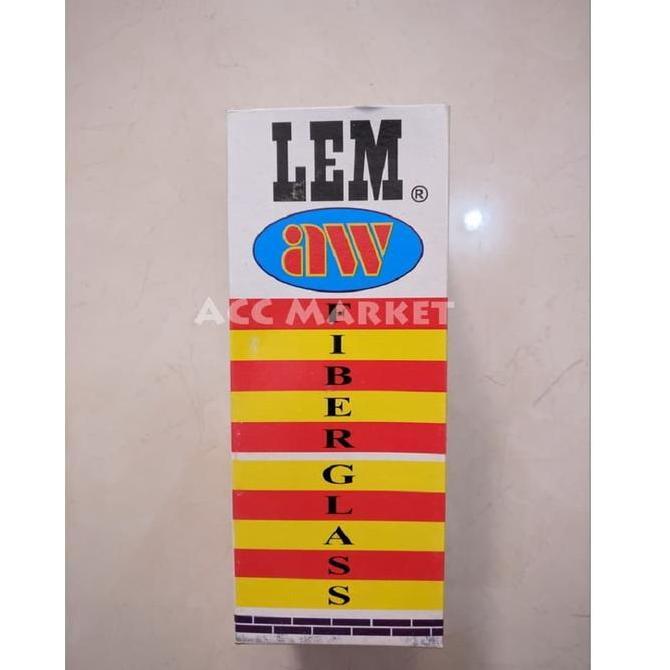 Potere- Lem Fiber Glass Fiberglass Praktis Serbaguna Asbes Plastik Bocor Pecah