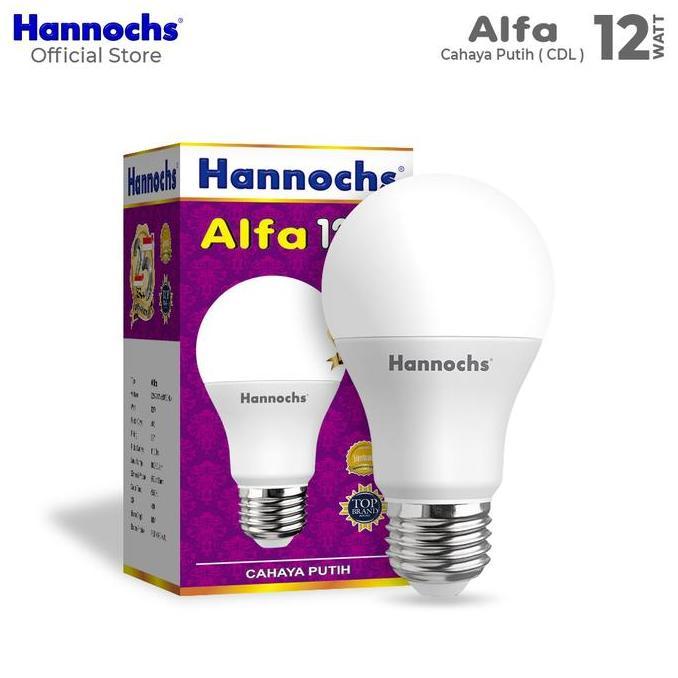 Leggero- Hannochs Lampu Led Alfa 12 Watt Paket 4 Pcs