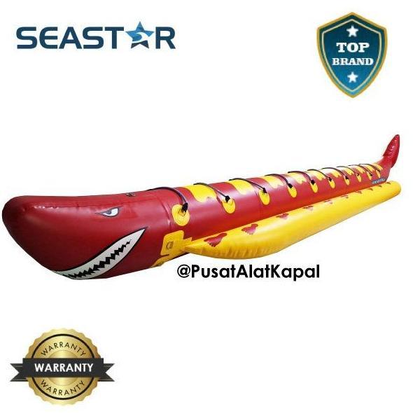 Terlaris Wahana Air  Banana /Shark /Dolphin Boat 5 - 10 Orang - Seastar