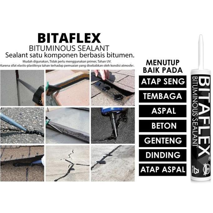 Potere- Bitaflex Bitumen Sealant Bituminous Sealant Warna Hitam