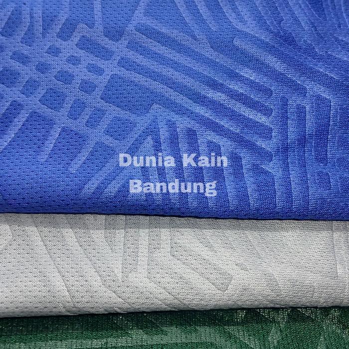 Bisa Cod - Bahan Kain Drifit Brazil Emboss Straw Dryfit