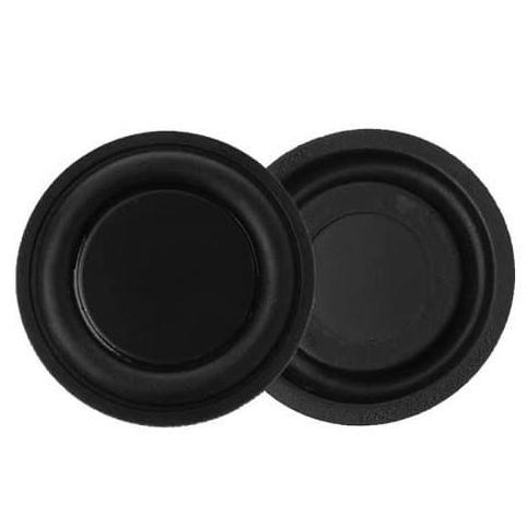 2 PCS WOOFER VIBRATION MEMBRANE 75MM BASS RADIATOR PASSIVE SPEAKER DIY