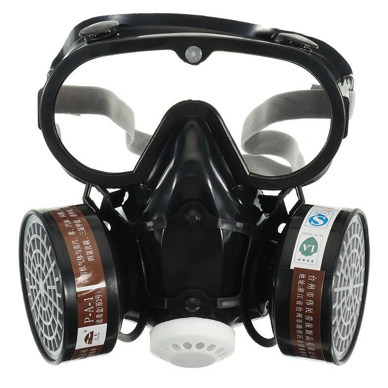Masker Respirator Gas / Masker Cat / Masker Laboratorium Safety Industrial Gas Mask Masker Gas