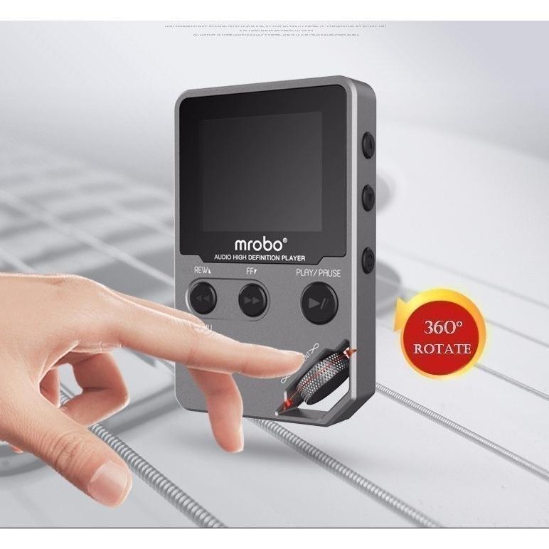 Grosirunik99 Mrobo C5 8Gb - Mp3 Mp4 Digital Audio Player Lossless Hd Flac