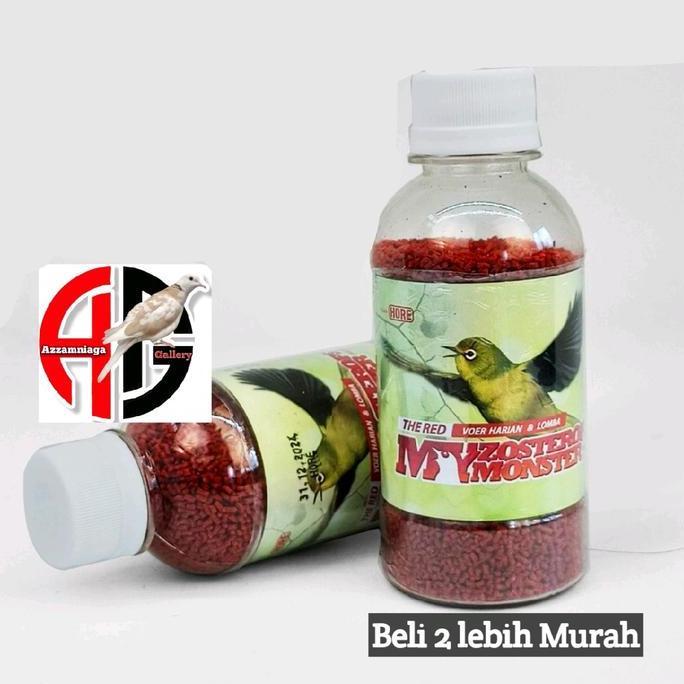 Fugl- Voer Red Zomo Pleci Voer Harian Burung Pleci