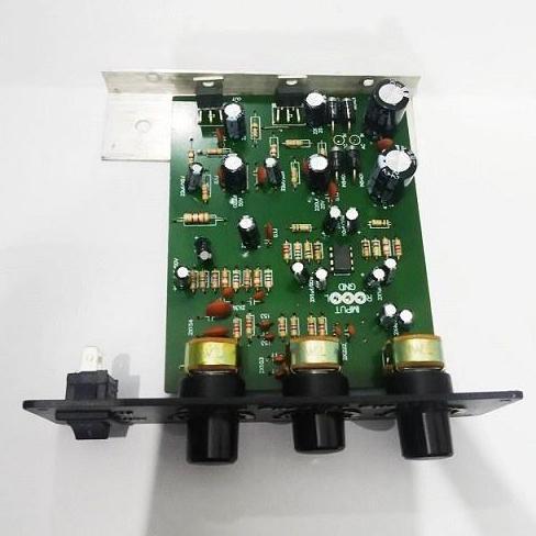 KIT MODUL RAKITAN POWER ACTIVE TDA 2030 / SPEAKER POWER MODULE AKTIF 3 POTENSIO 3 PIN TONE CONTROL T