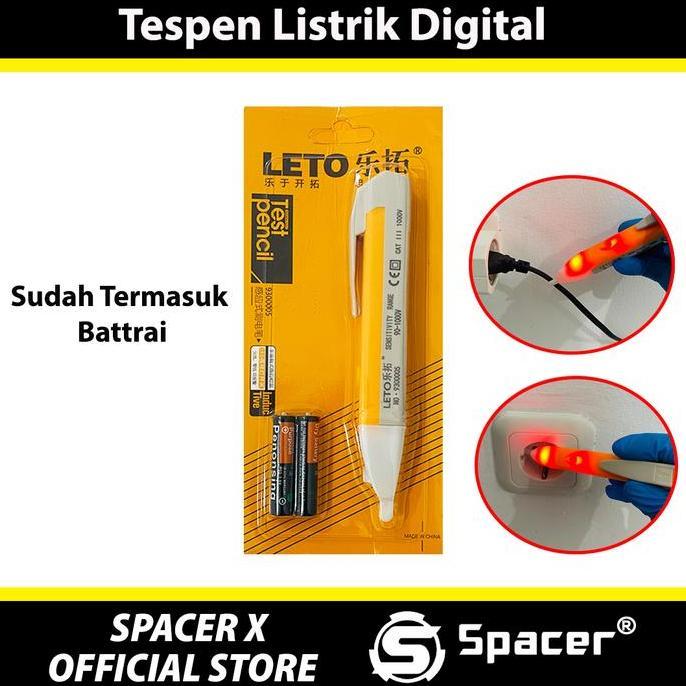 Hiyahiya- Tespen Listrik Digital Detektor Kabel Putus