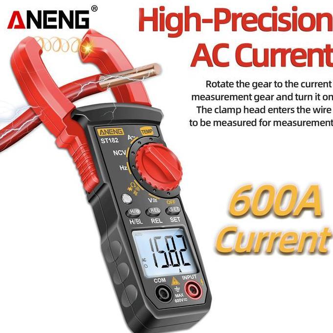 Hiyahiya- Aneng St182 Digital Multimeter Voltage Tester Clamp Ammeter Original