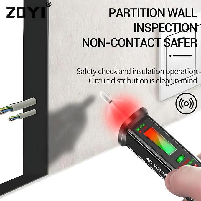 Hiyahiya- Zoyi Zt-Db02 Tester Pen Tespen Non Contact Ac Voltage 12V-1000V