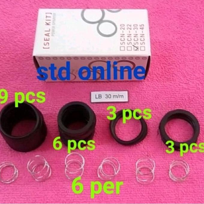 Kirimkirim- Sc30 Seal Kit Assy Seal Pompa Steam Cuci Motor Sancin 30