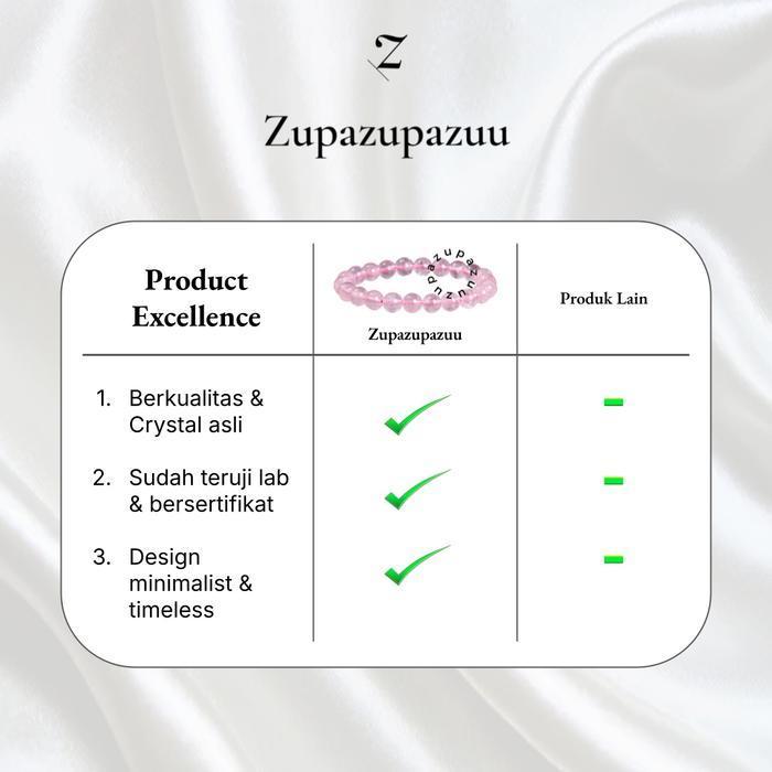 Bisa Cod - Zupazupazuu Adjustable Regular Bracelet - Gelang Crystal Bracelet Platinum Silver Gold 6M