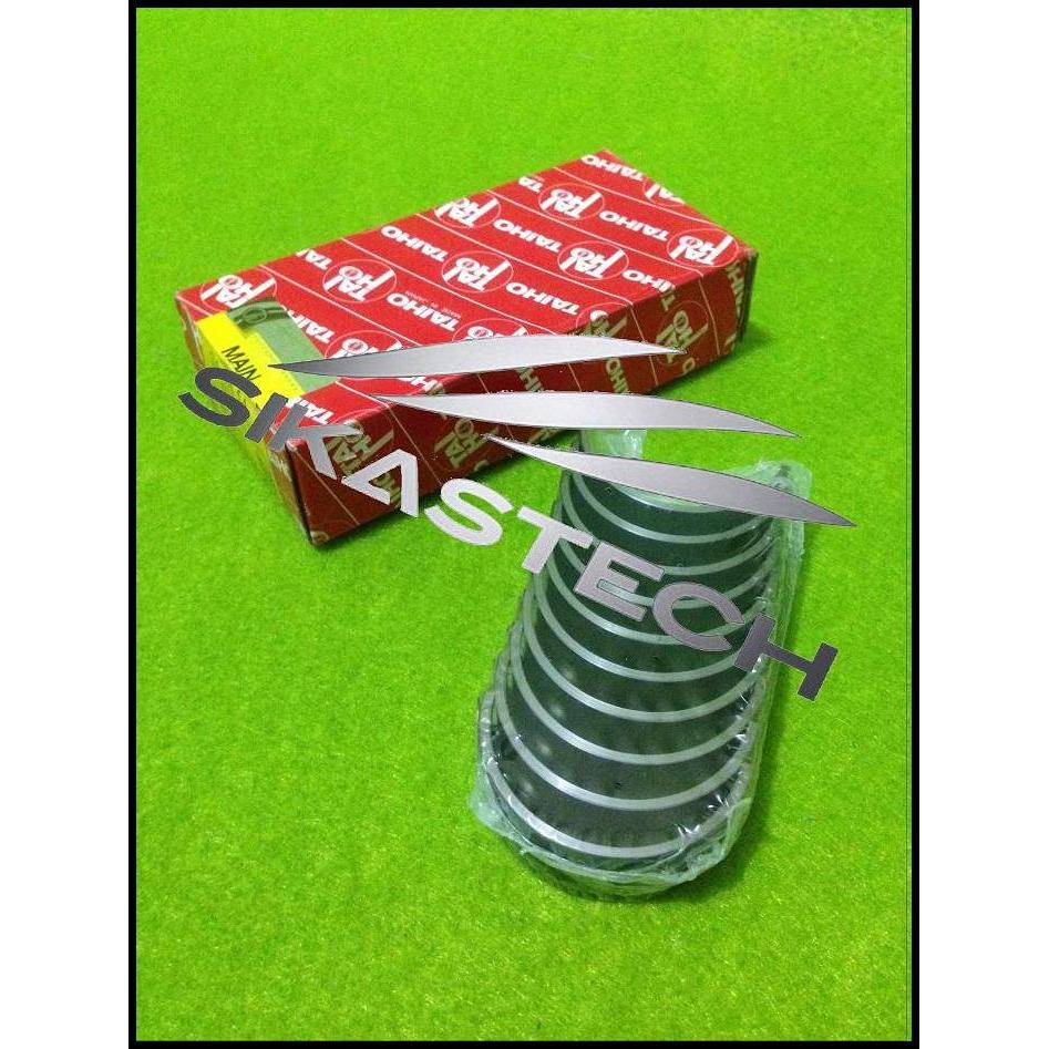 TERBARU SET CRANKSHAFT MAIN BEARING / METAL DUDUK LENGKAP  SIZE 0.00 STD STANDART TOYOTA SOLUNA 1.5 