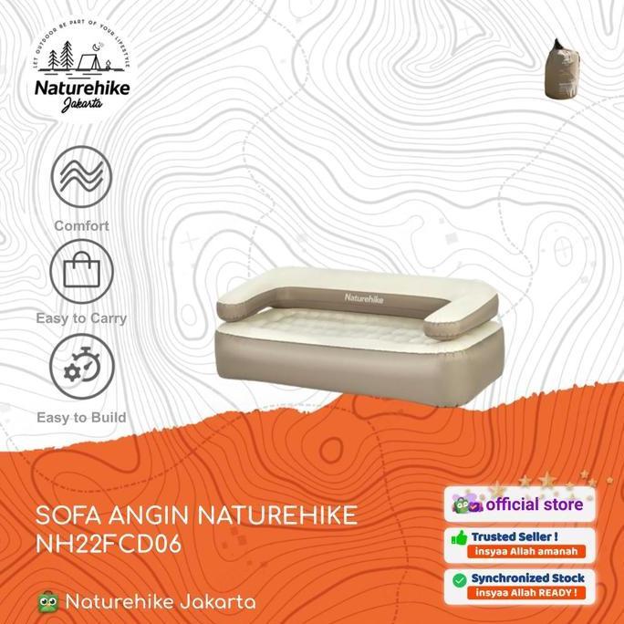 Terlaris Sofa Angin / Kursi / Bean Bag Camping Glamping Naturehike Nh22Fcd06