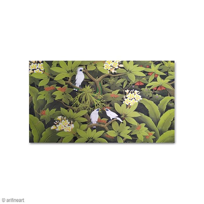 Lukisan Burung 135 x 85 Premium